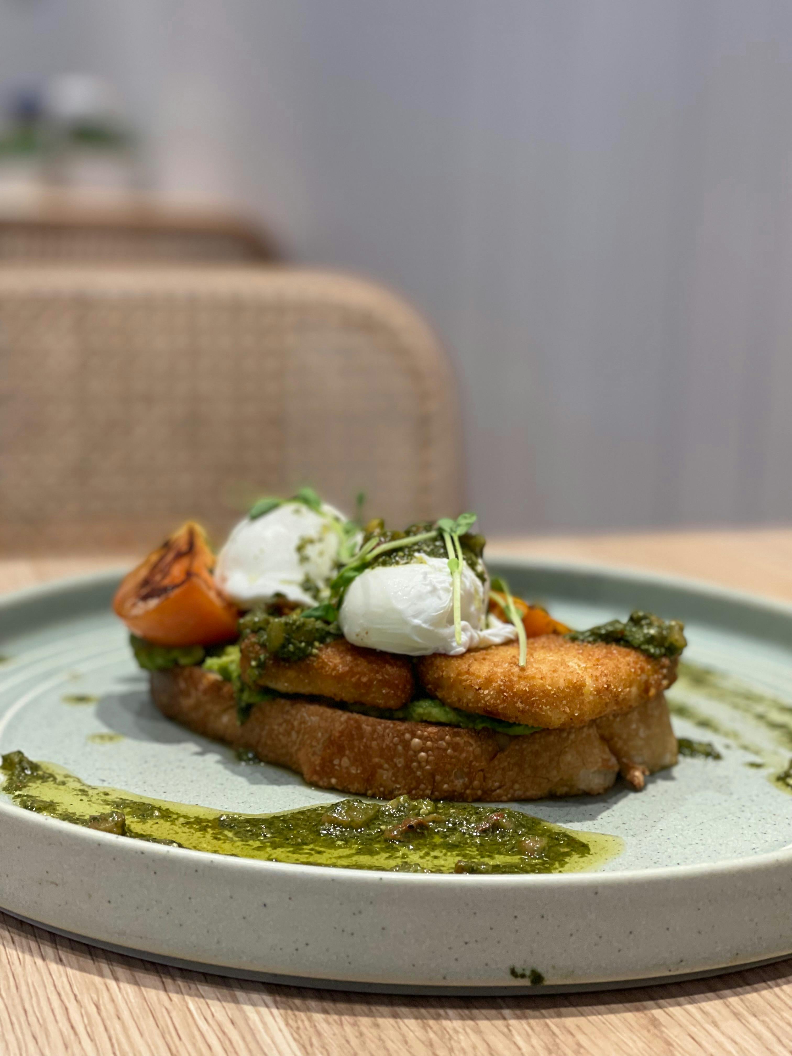 Panko Haloumi Breakfast