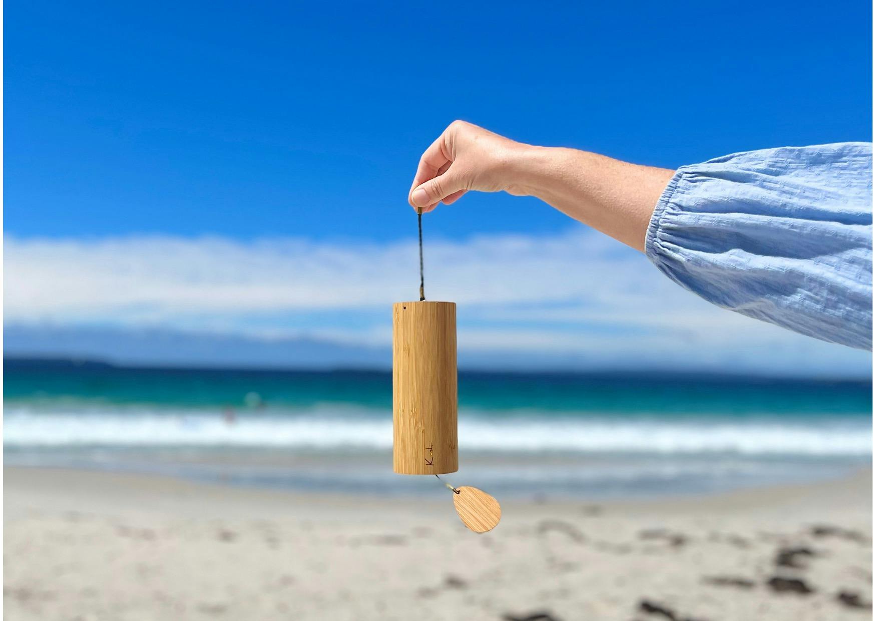 Koshi Chimes at the beach