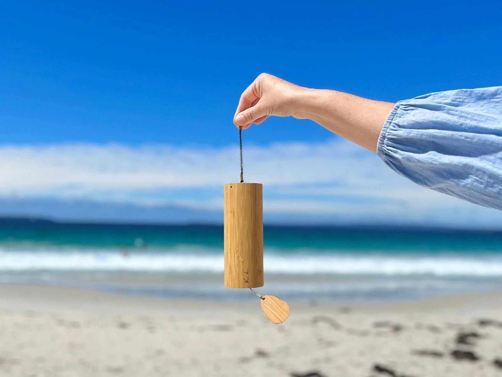 Koshi Chimes at the beach