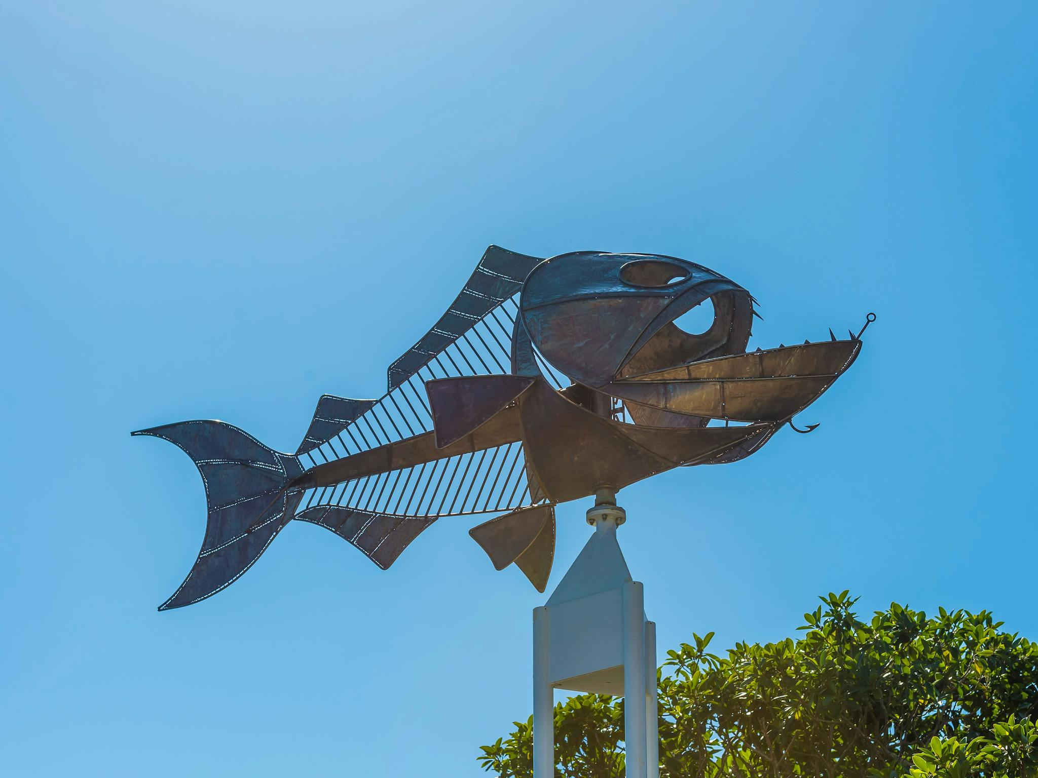 fish sculpture