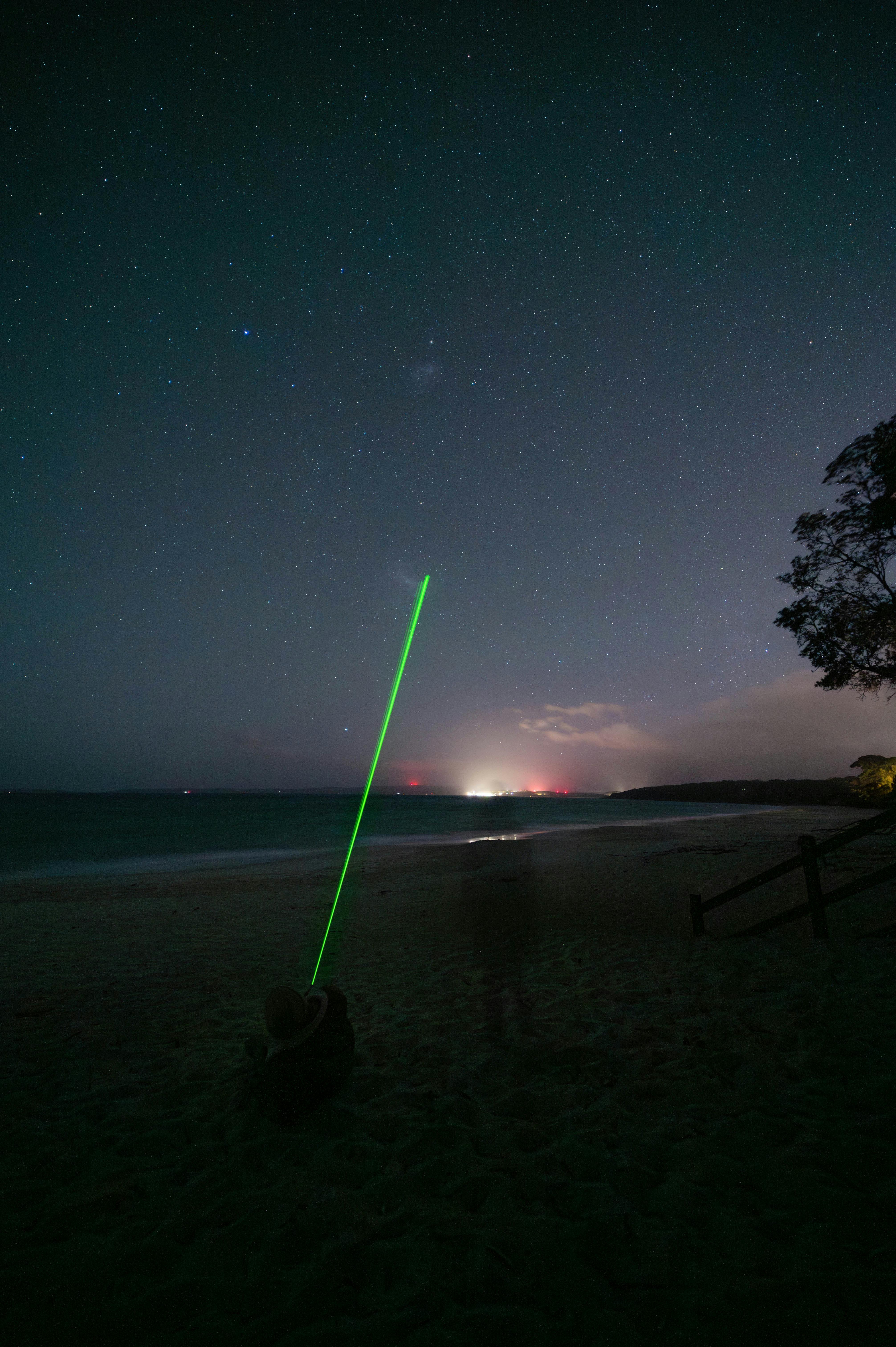 ocean stargazing laser