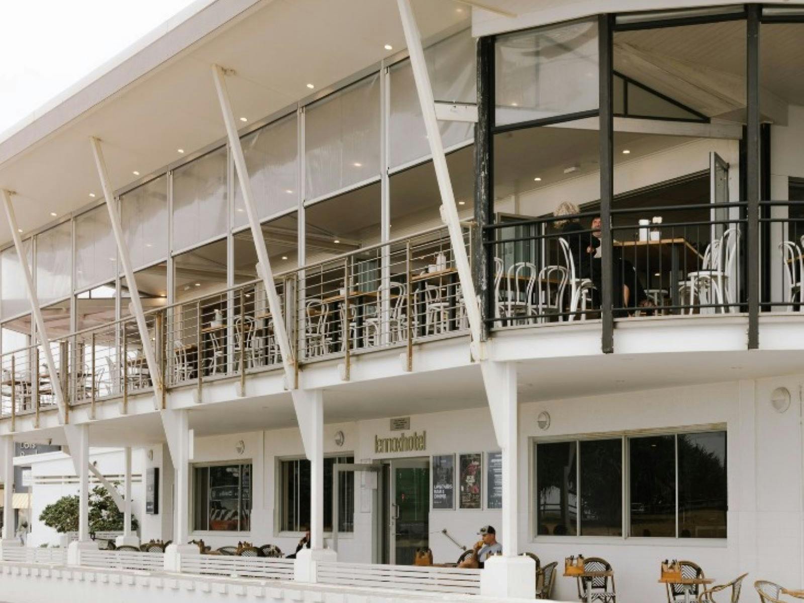 Image of the exterior of the Lennox Hotel