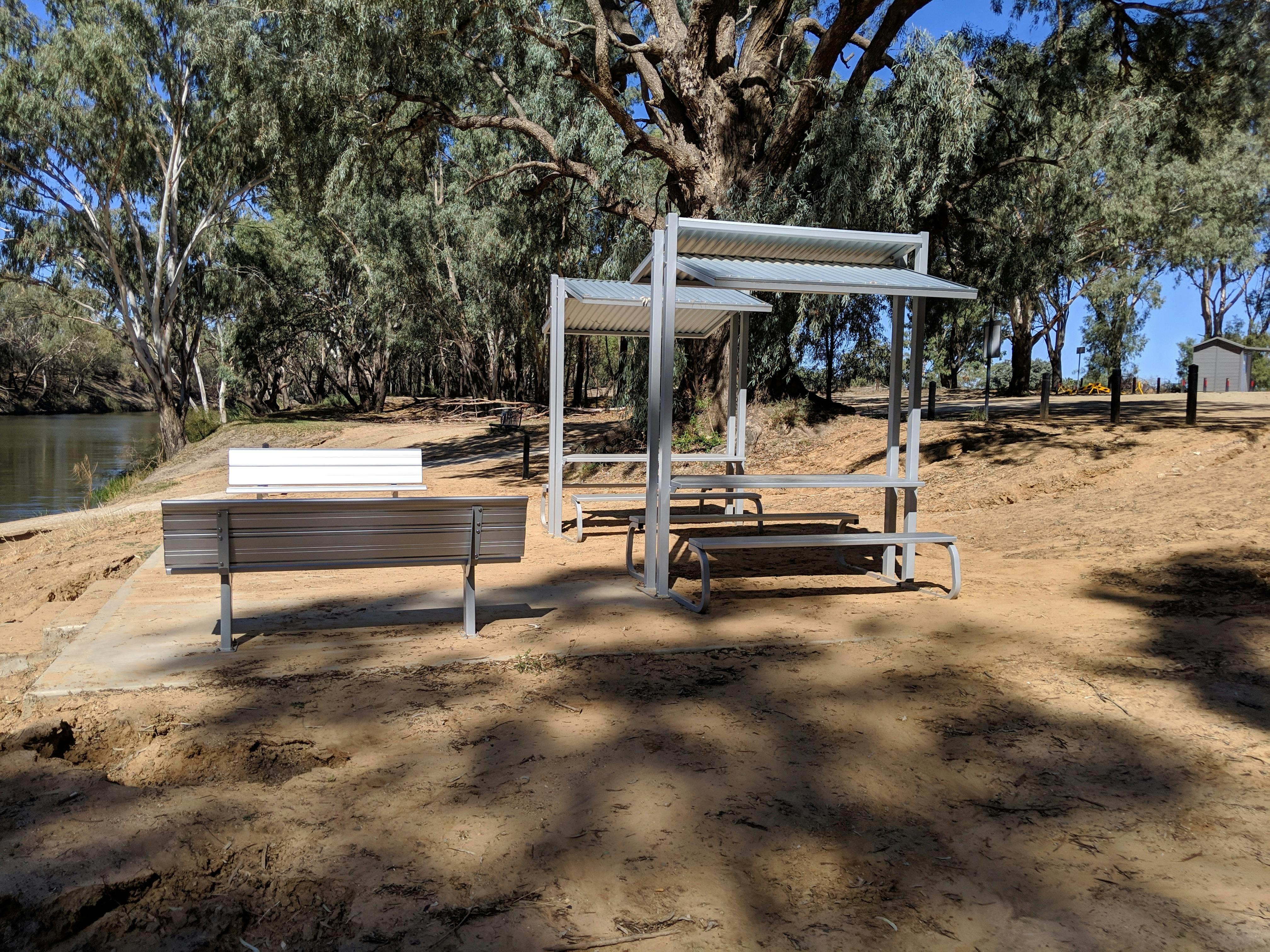 Boat Ramp Camping and Picnic Area on the edge of Town