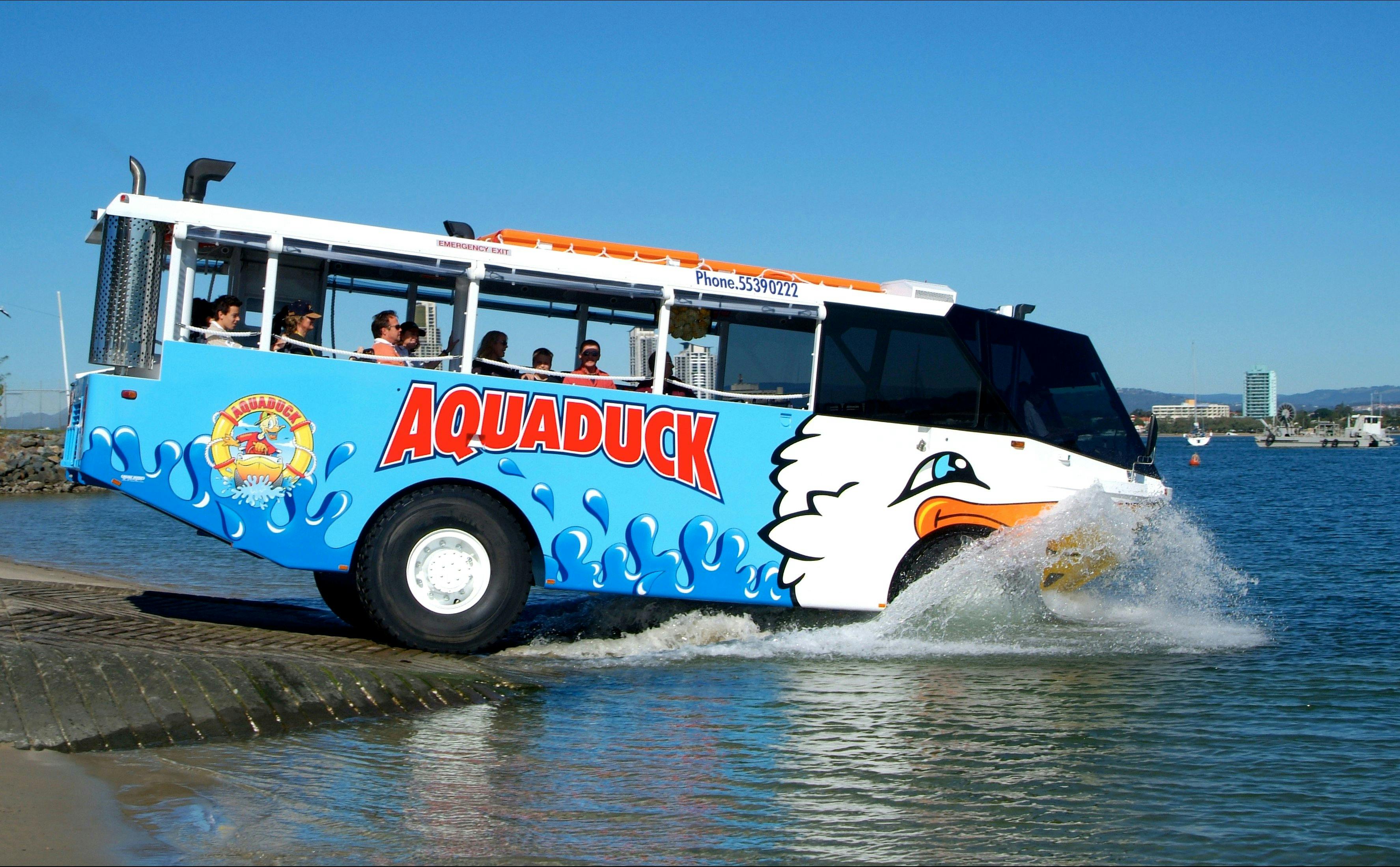 Aquaduck 1 hour city tour and river cruise