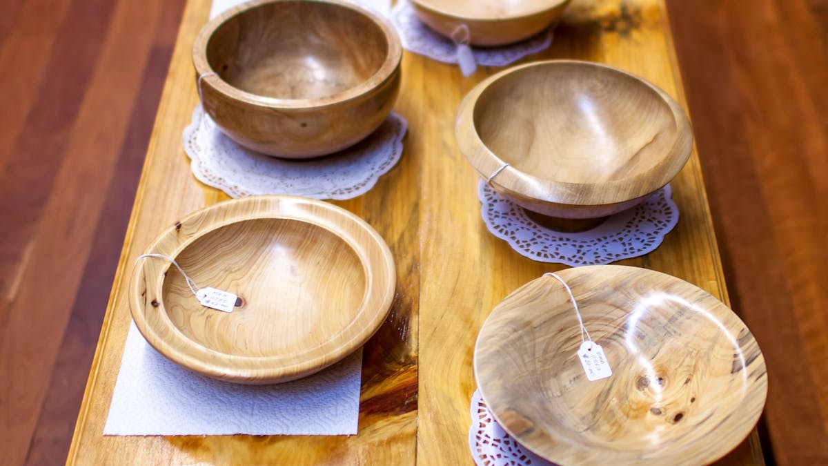 Woodcraft at the Visitor Information Centre