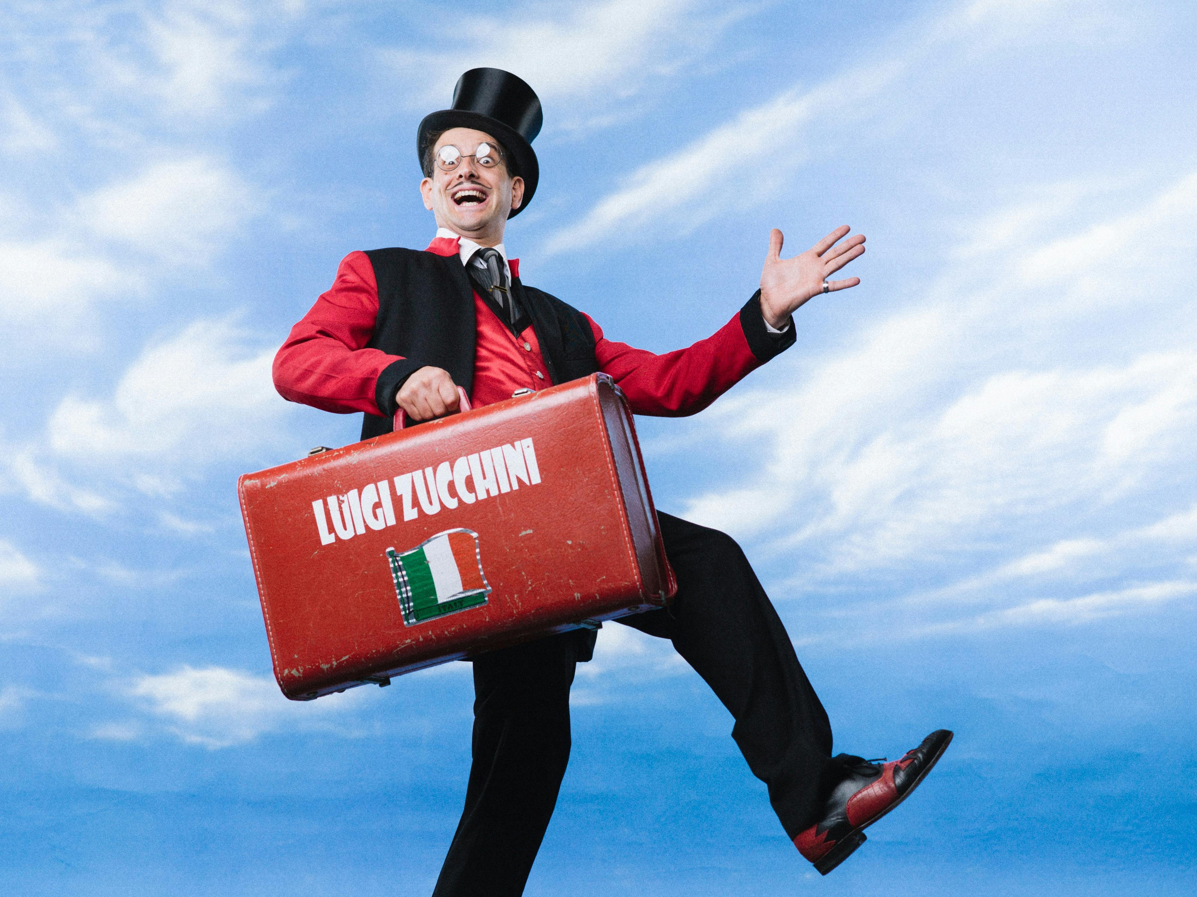Luigi Zucchini entertains you
