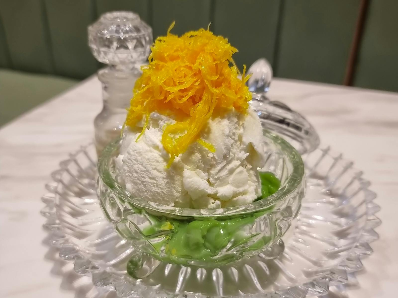 Coconut ice-cream  Lodchong