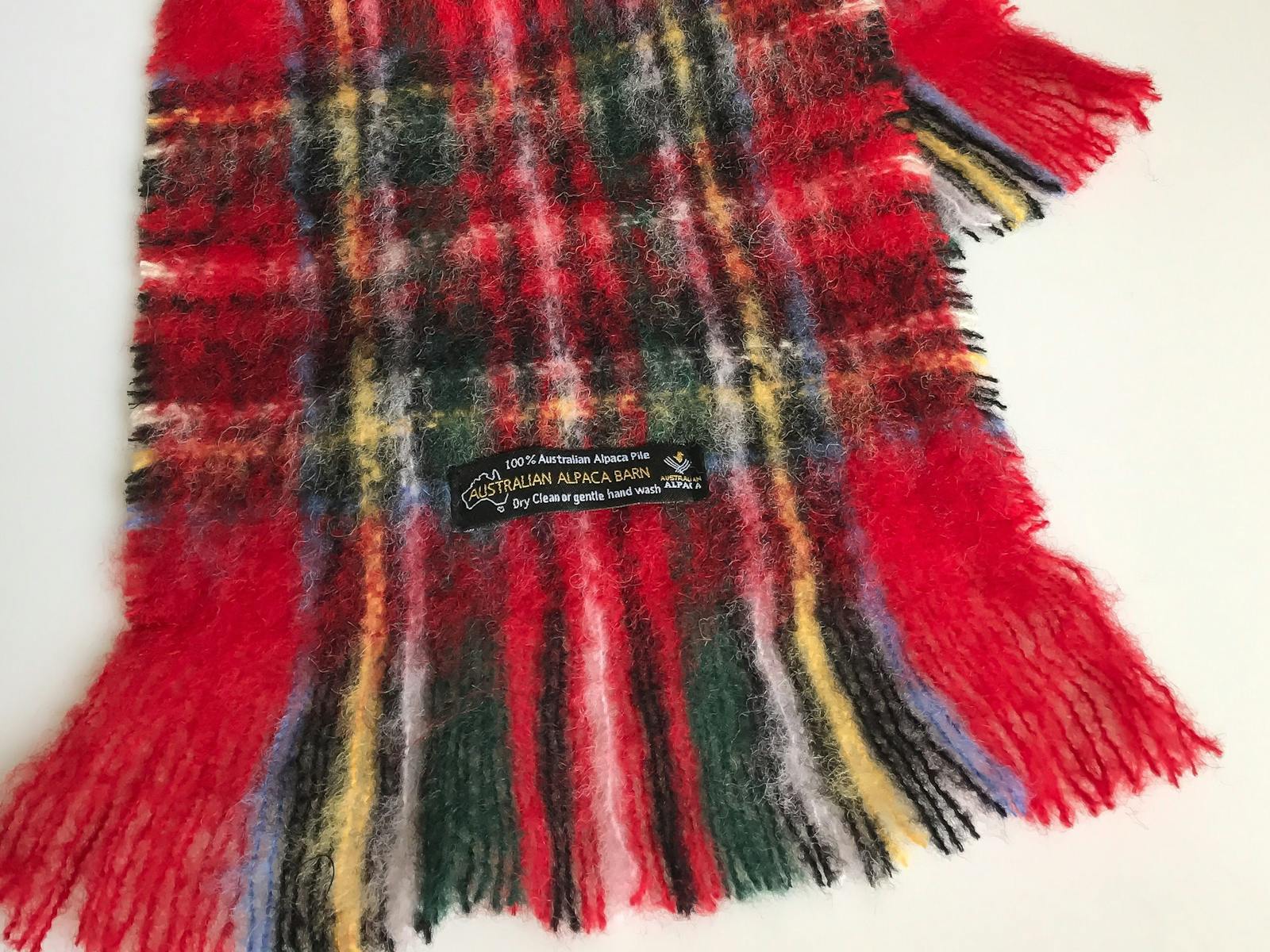 Australian Alpaca Brushed Scarf