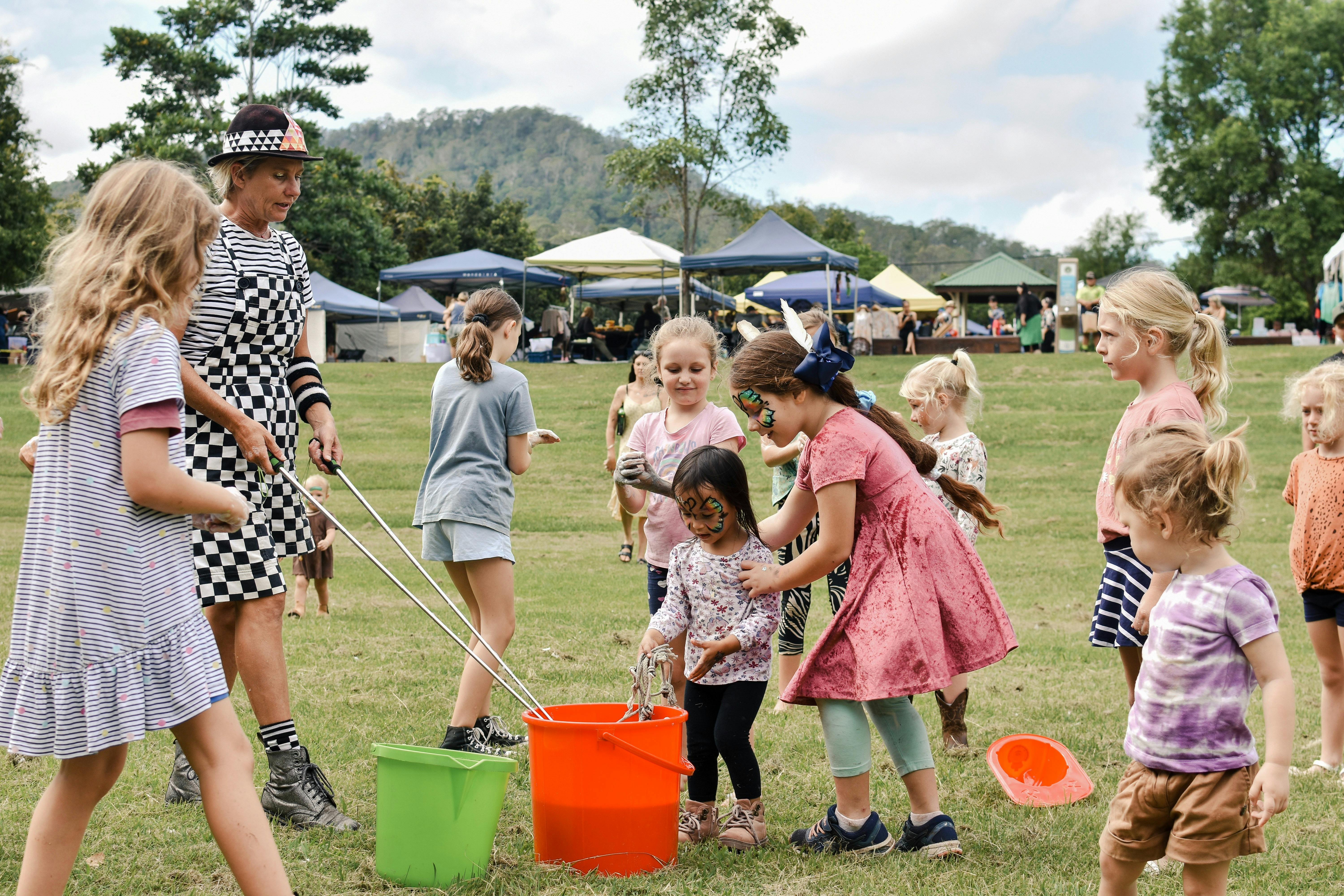 beautiful market scenery. fairymount backdrop