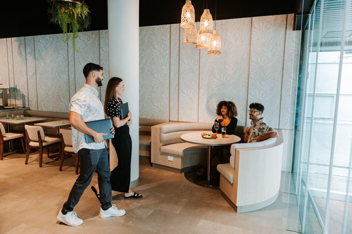Photo of the dining area, The Lobby
