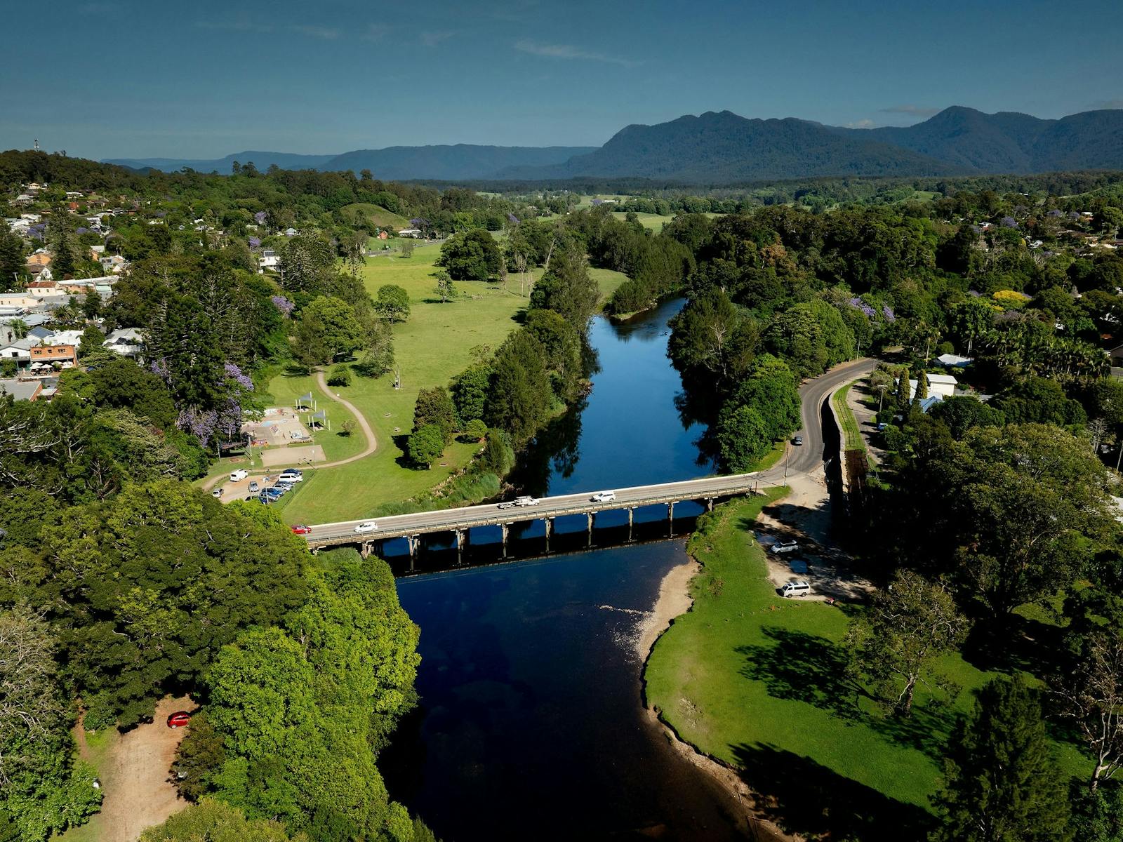 Panoramic Lavendar's Bridge