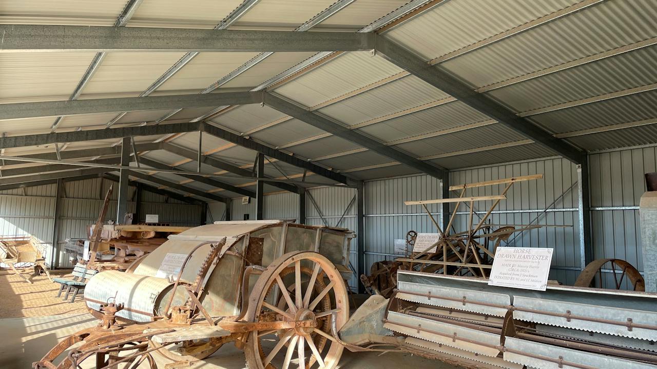 The Mundoora Railway History Shed