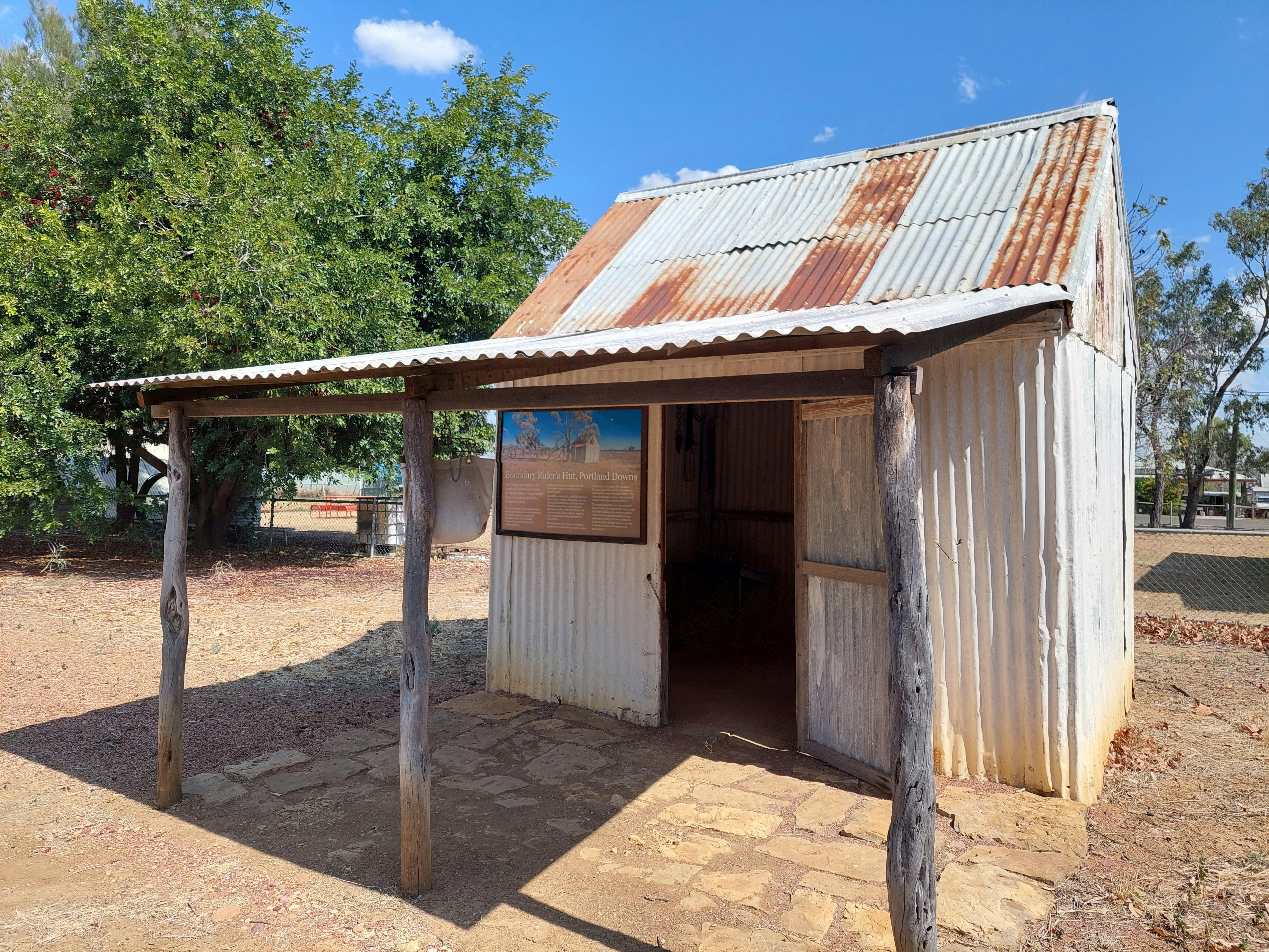 Boundary riders hut at Ilfracombe