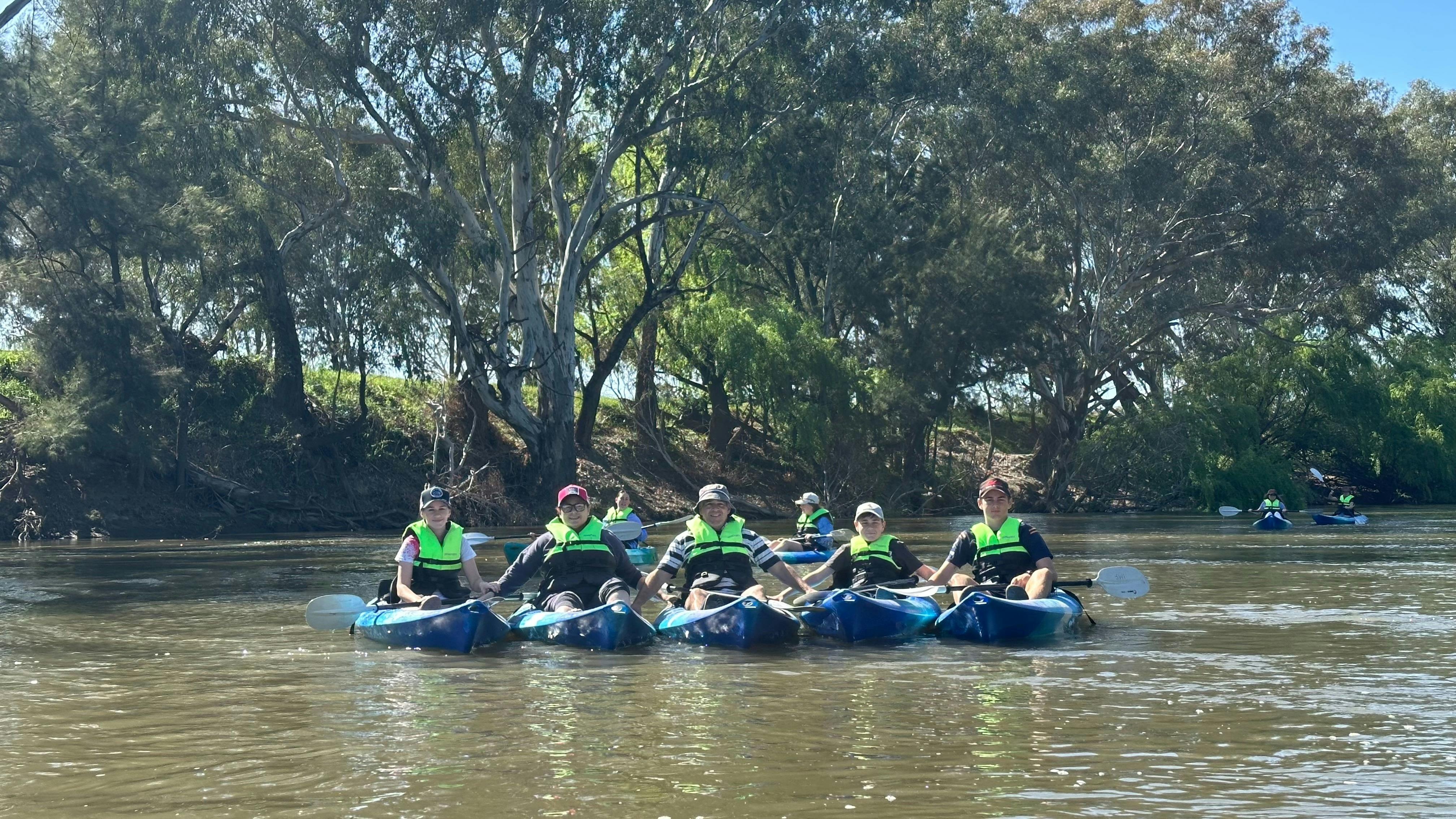 Family adventures on the Murrumbidgee River