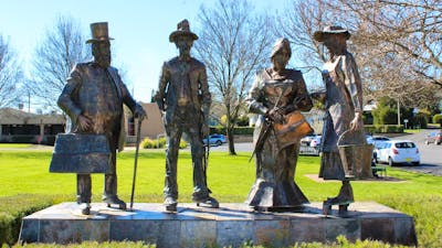 Dad, Dave, Mum and Mabel
