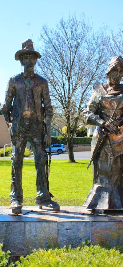 Dad, Dave, Mum and Mabel