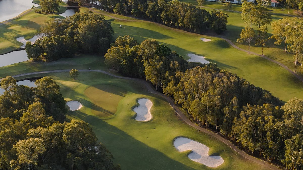 Enjoy views over the course