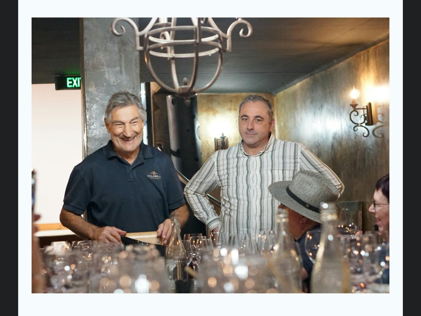 Bill Calabria recounts his family story and winemaking tradition