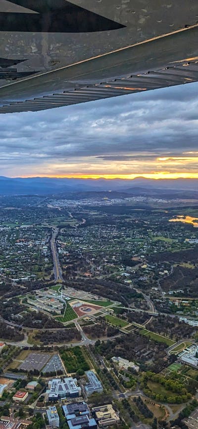 Photo of parliamentary triangle