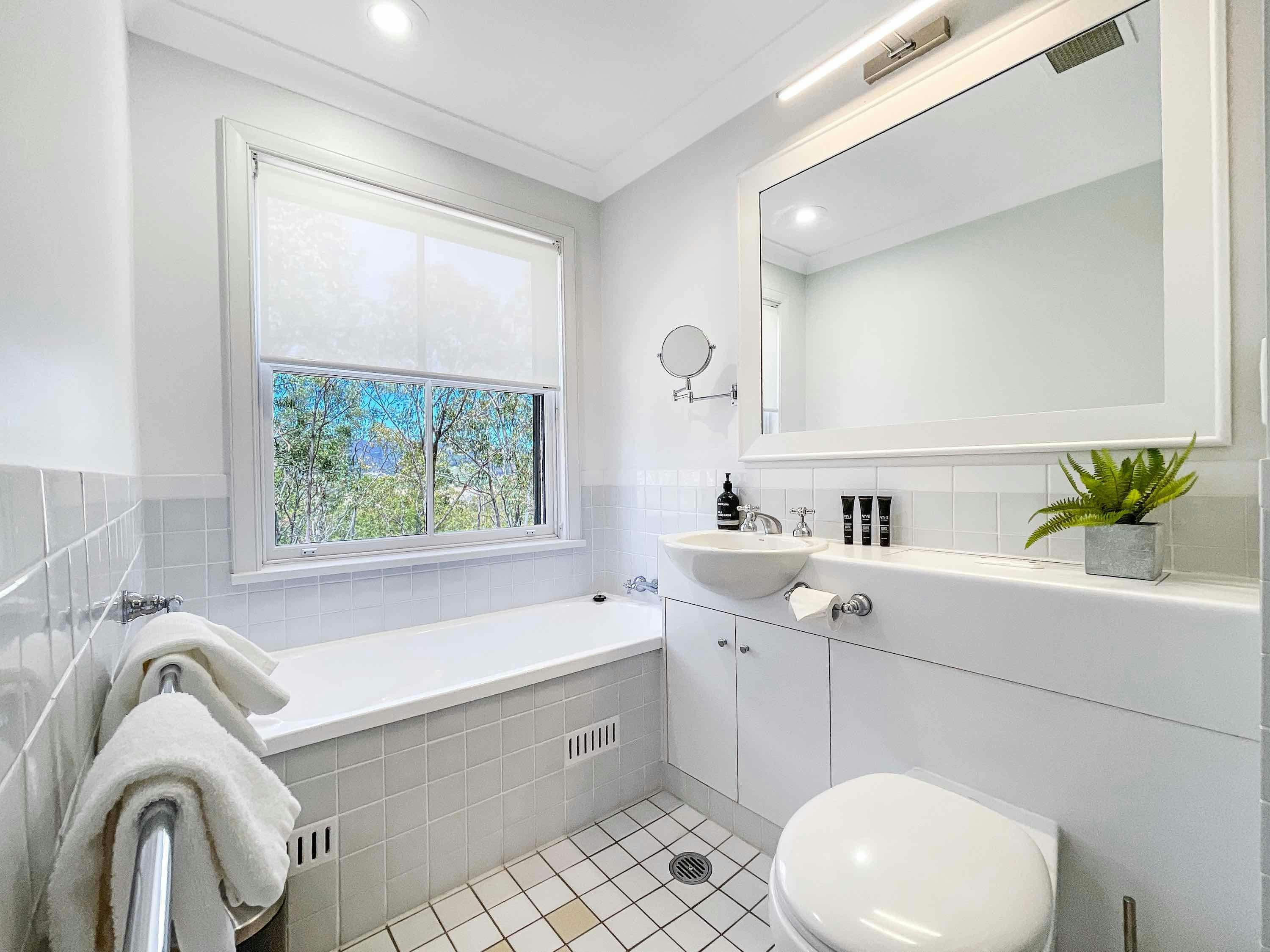 Bathroom with bathtub