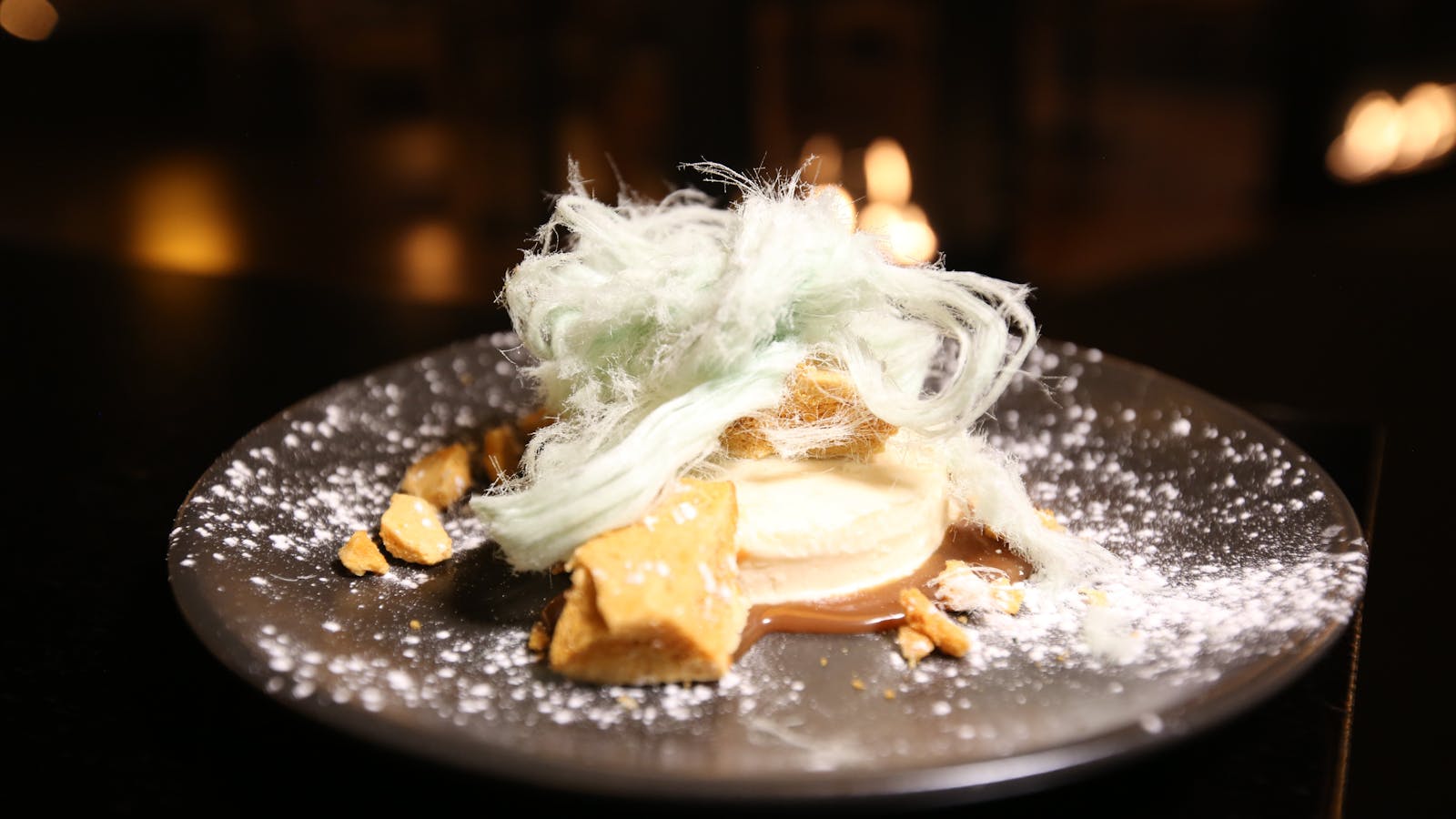 White Chocolate & Hazelnut Parfait - available for Lunch or Dinner