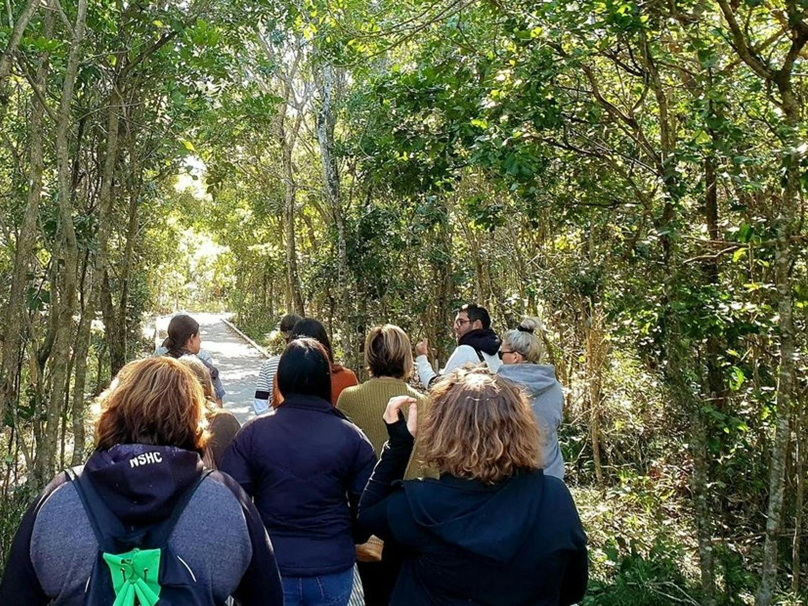 Yidabal Galii Maa on tour on coastal walk