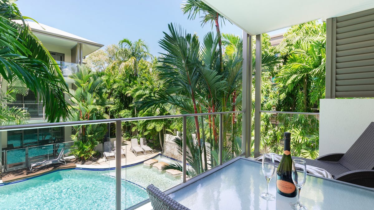 One Bedroom Pool View Apartment