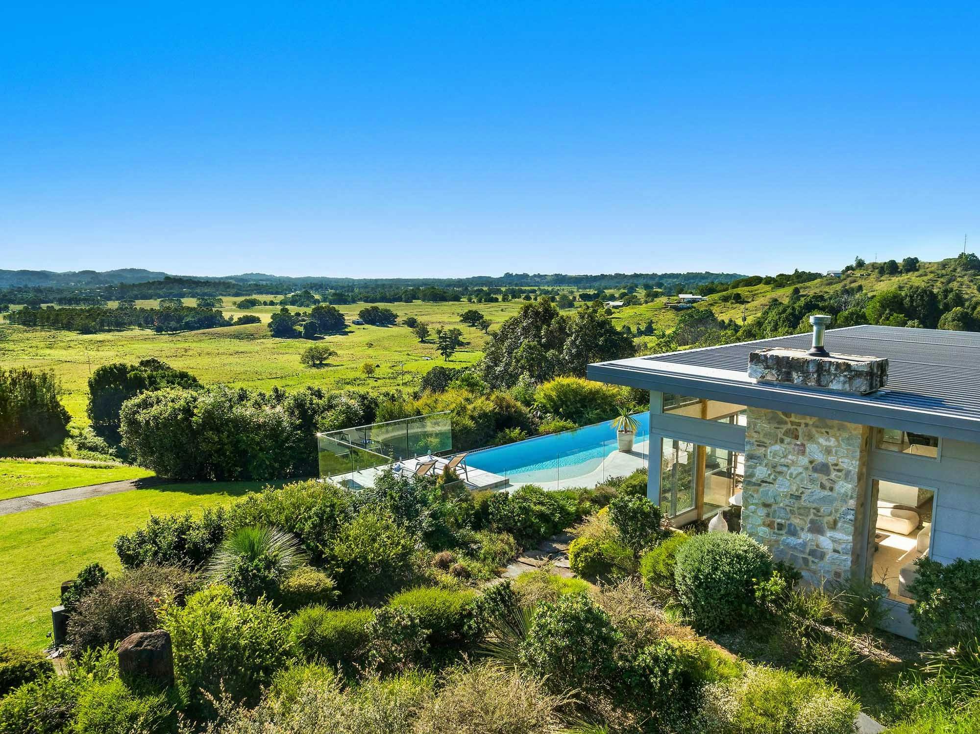 The Springs - Byron Bay - View of House and Valley Views