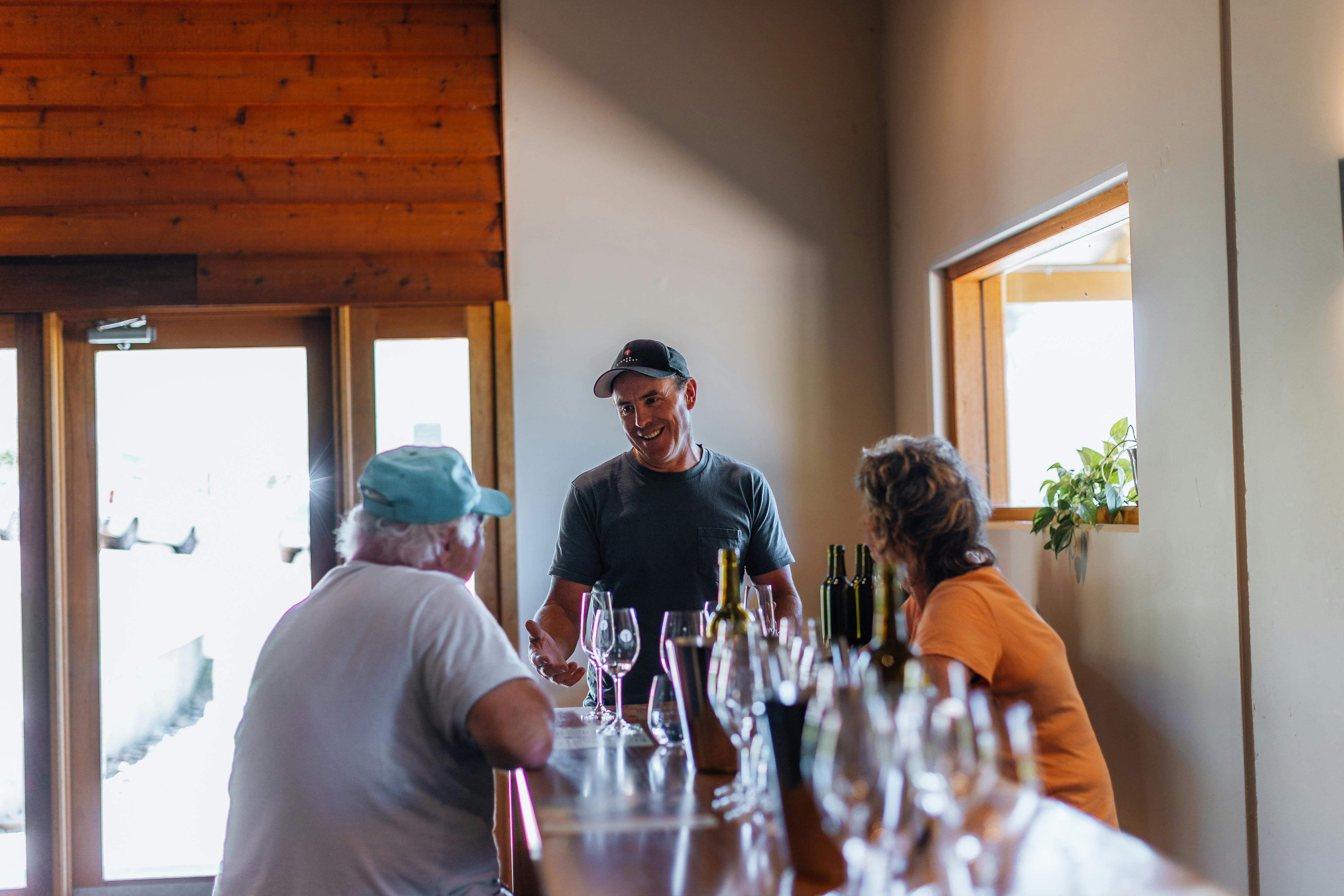 The Ringer Reef wine tastings are a genuine experience with our winemaker