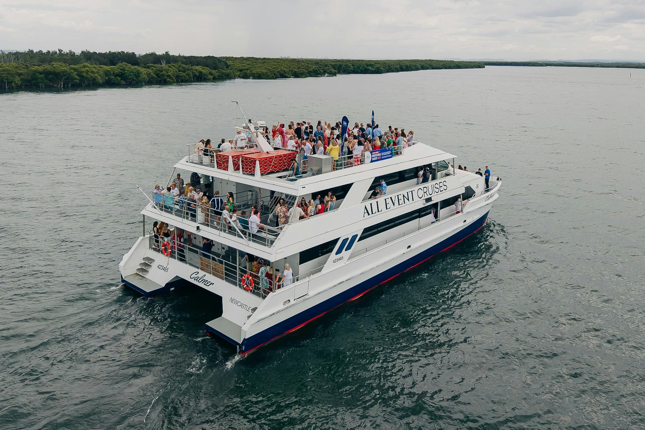 MV Calmer can hold up to 500 guests