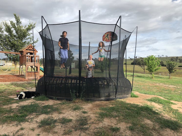 Safe Trampoline