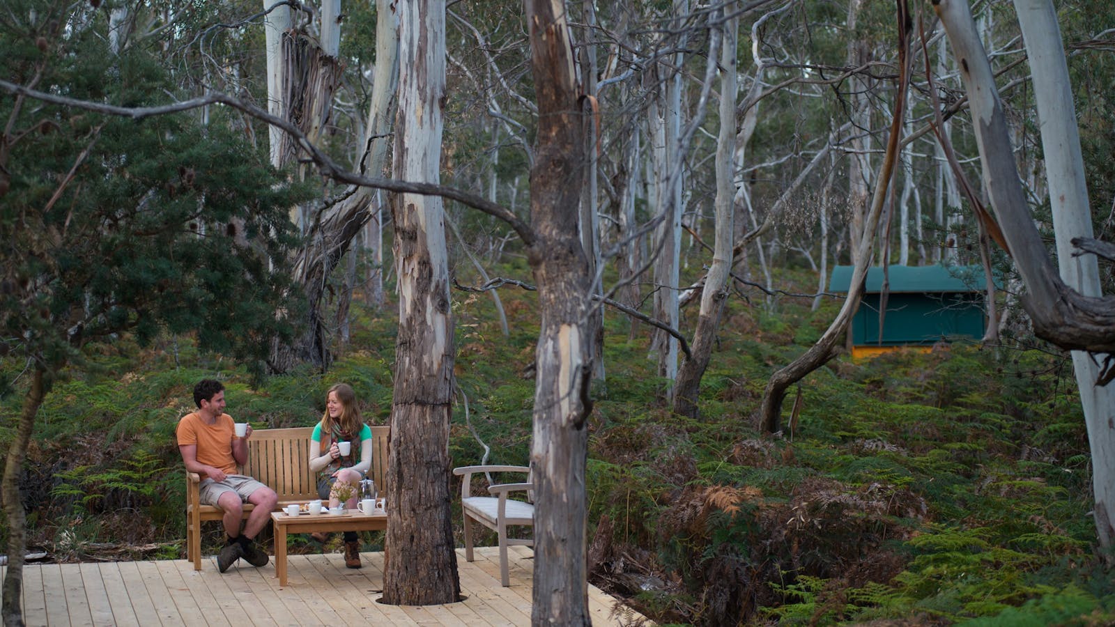 The Maria Island Walk bush camps