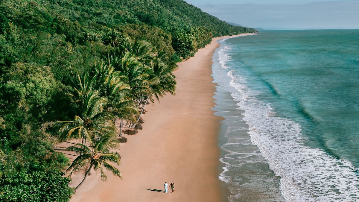Ellis Beach aerial