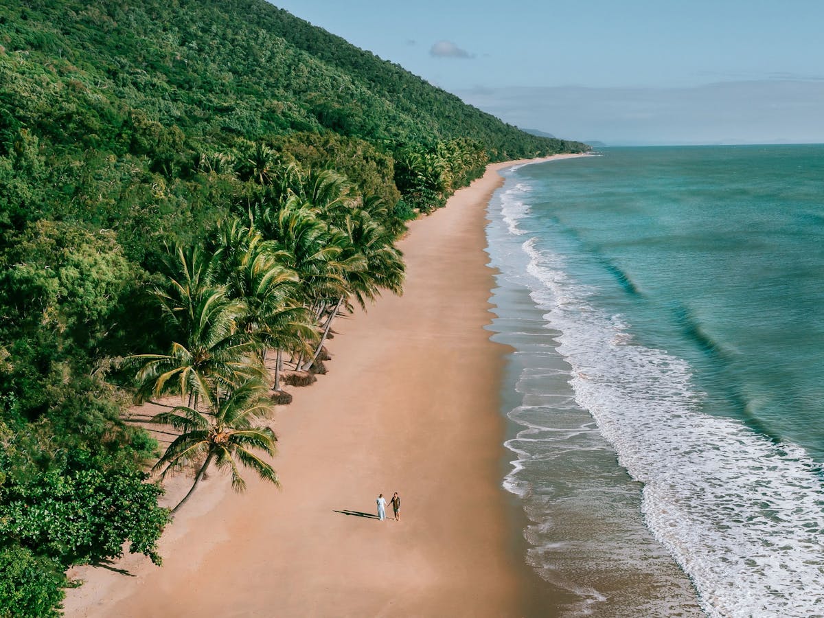 Ellis Beach aerial