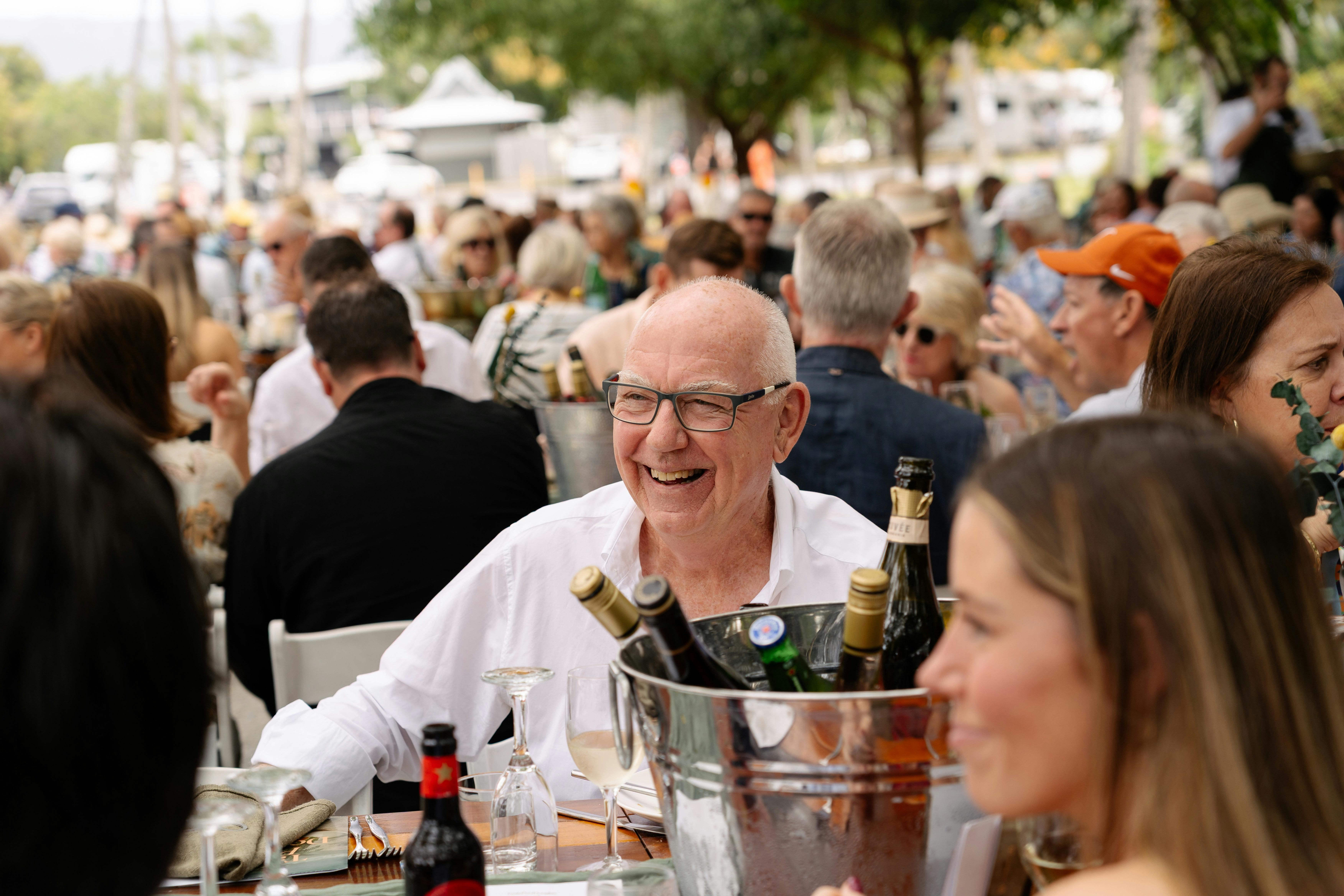 Guests enjoying the Lexus Long Lunch