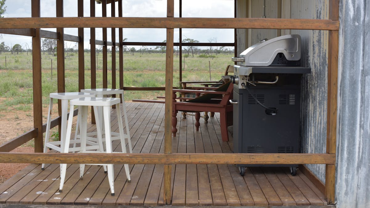 Front verandah of Butler Cottage