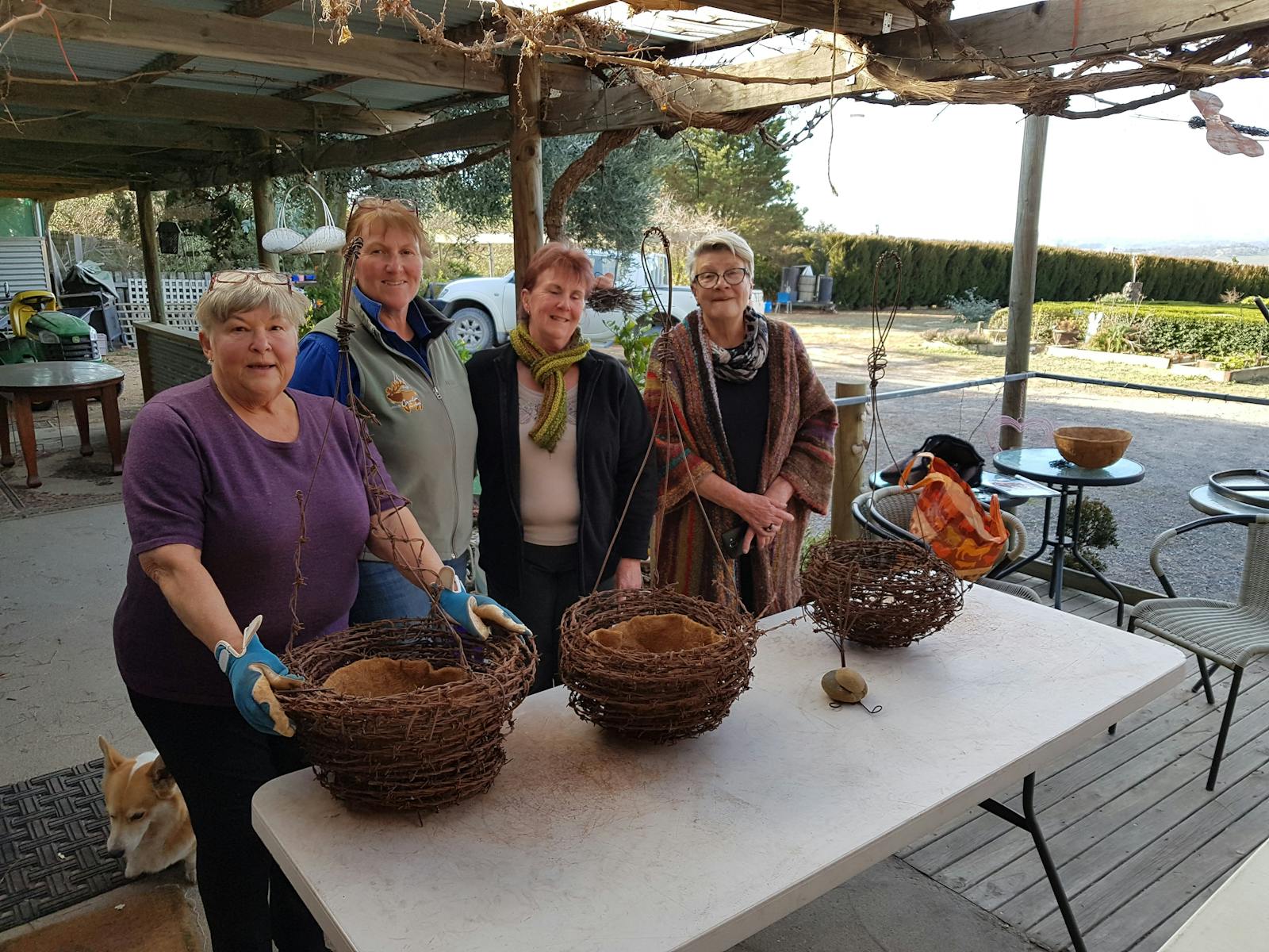 Image for Rusty Wreath Wire Sculpting Workshop with Leanne Kelly