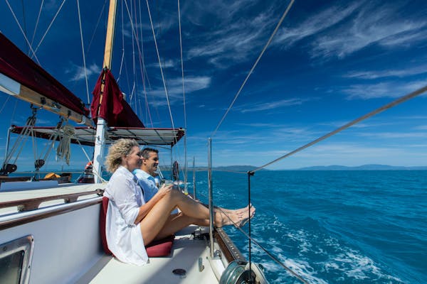 Lady Enid Sailing - Iconic Whitsunday Adventures