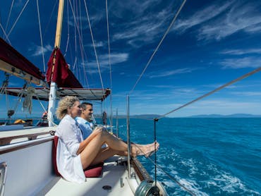 Lady Enid Adults Only Sailing Tours from Airlie Beach, with Ocean Roads Whitsundays