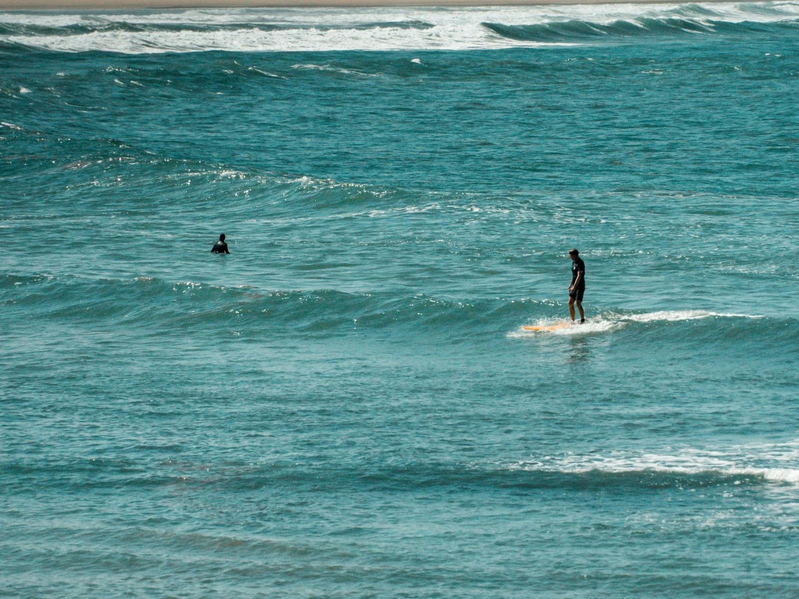 Surfing at Arrawarra