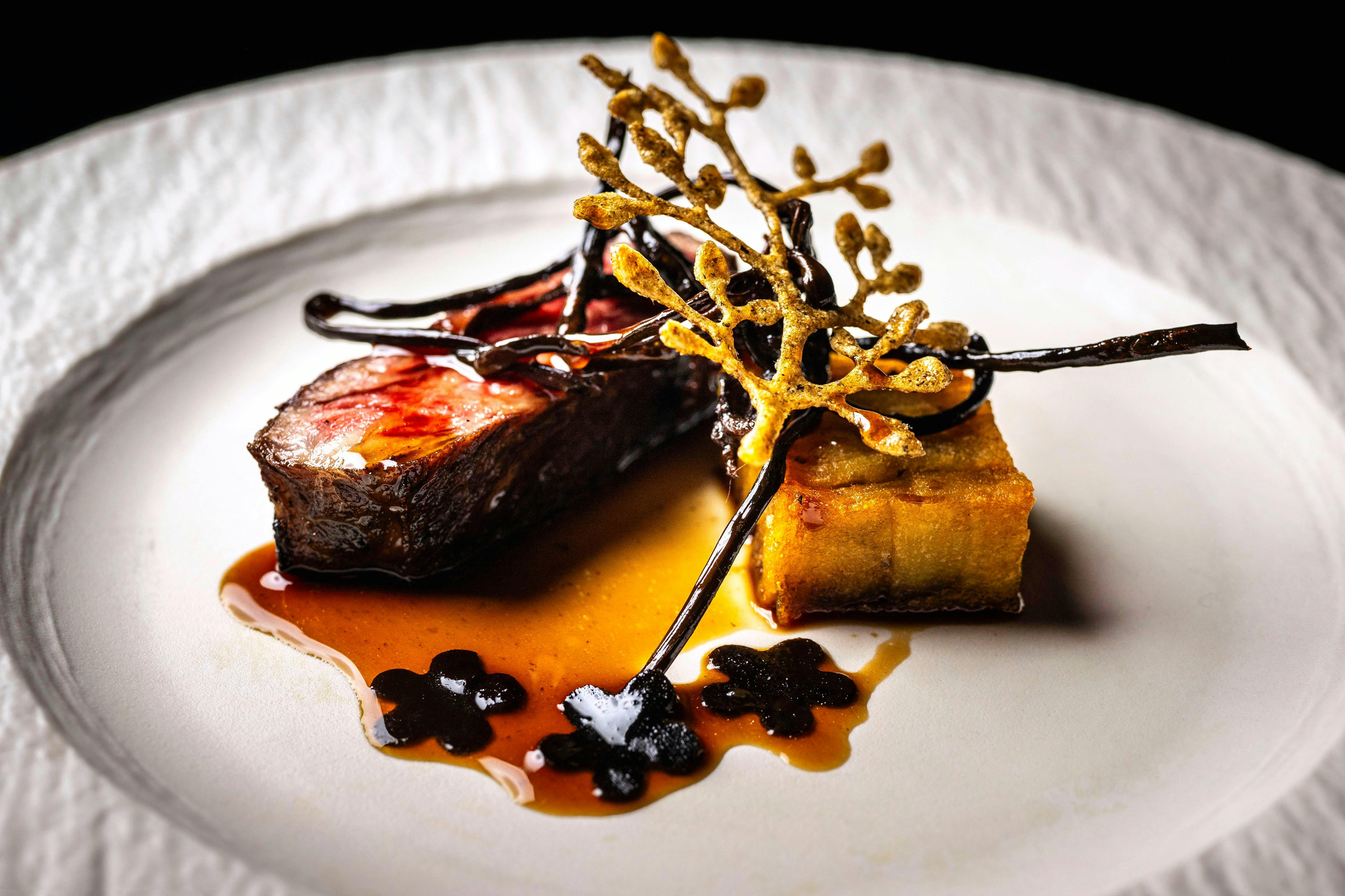 40Res, Kiwami Wagyu Braised Bracken Kombu