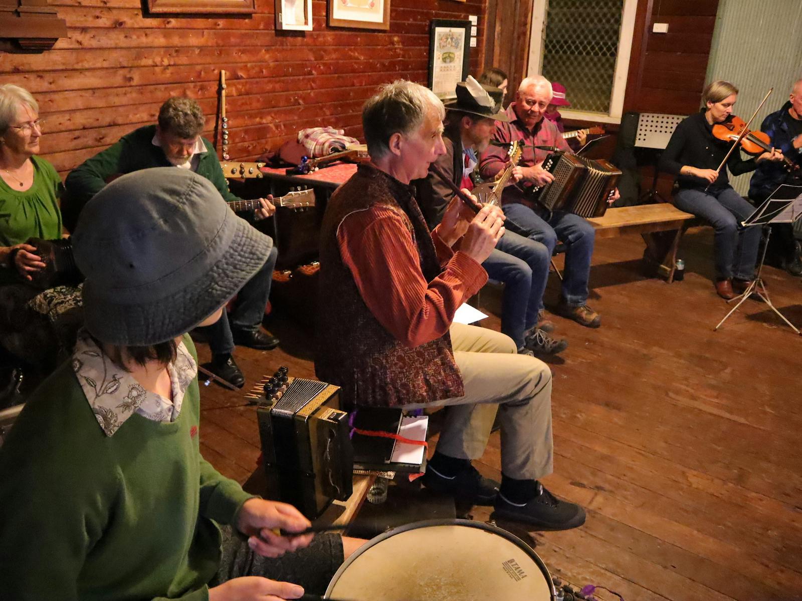 The band at Baerami Bush Dance