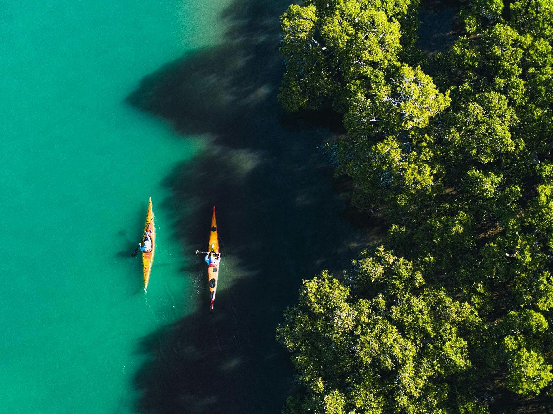 kayaking