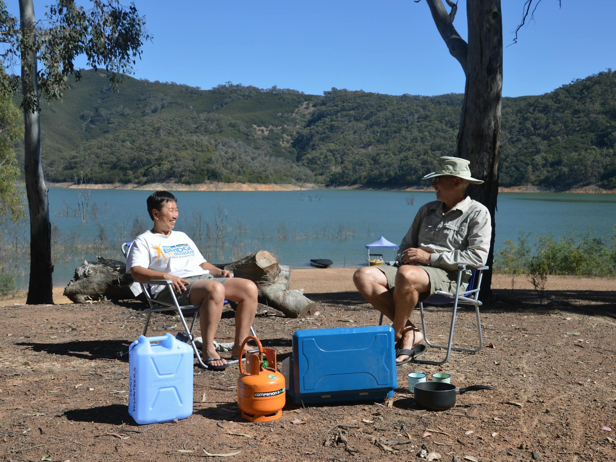 Camping at Lake Eildon National Park