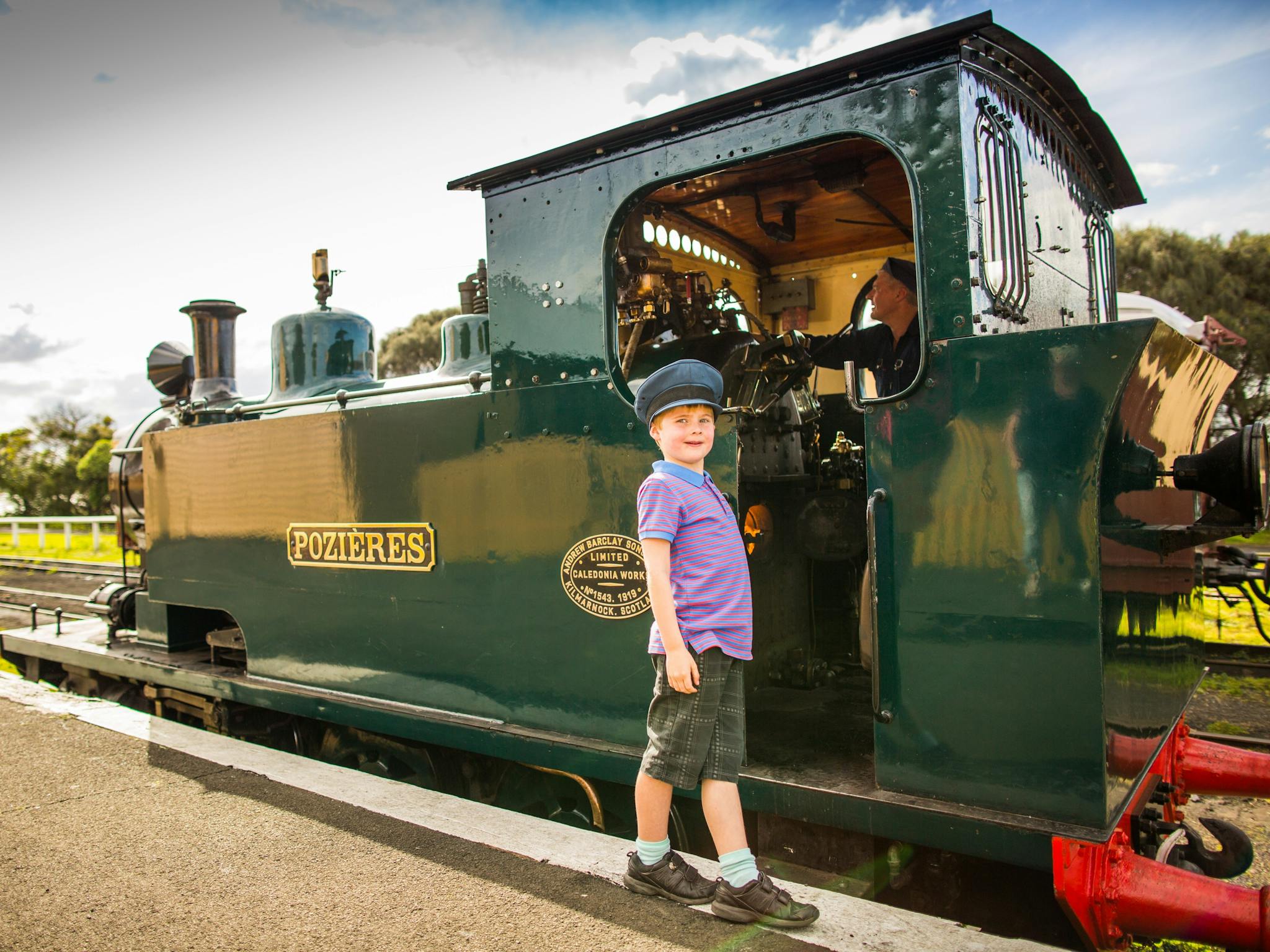 Steam train trips