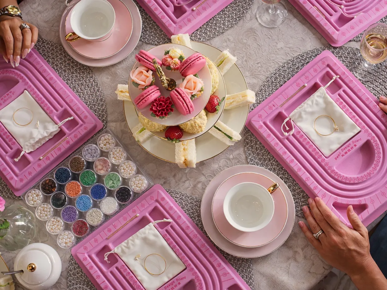 Pearl Necklace Making and High Tea Experience