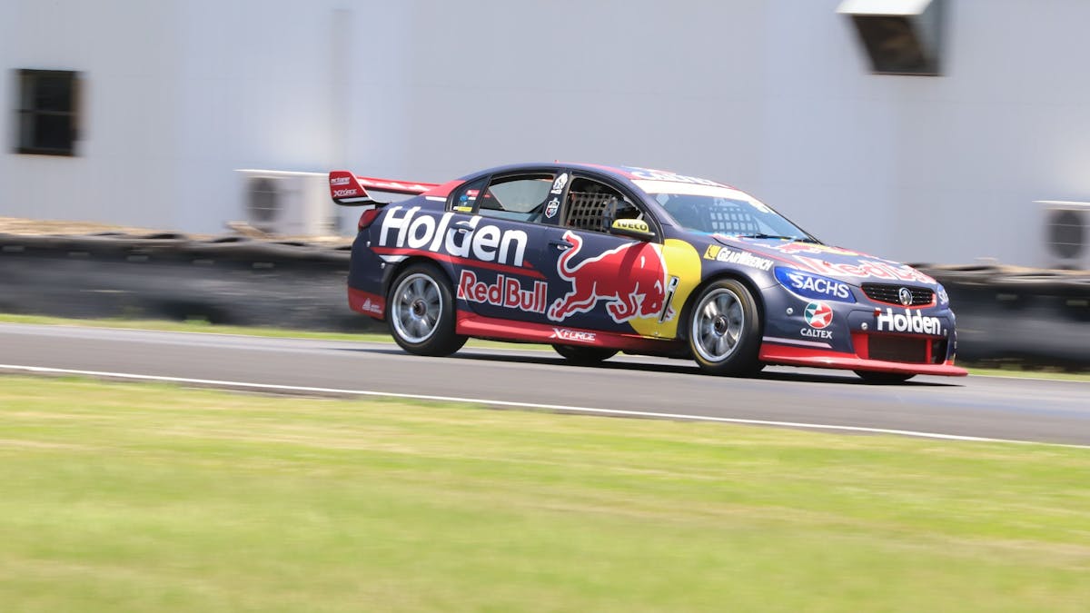 Redbull Supercar on Track