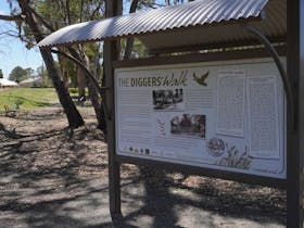 Digger's Walk, Jamestown - plenty of information along this beautiful walk.