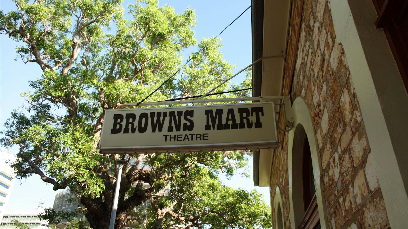 Browns Mart Theatre exterior