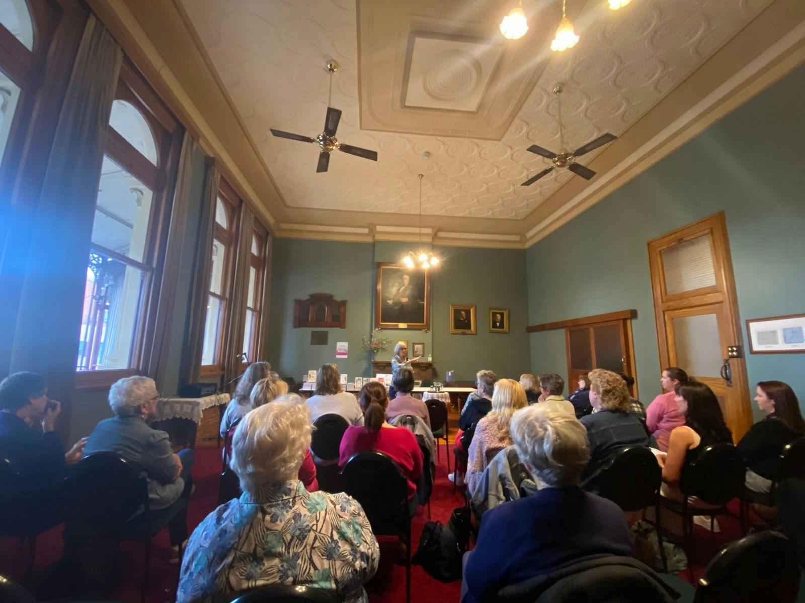 Author Events at Collins Booksellers on Lydiard